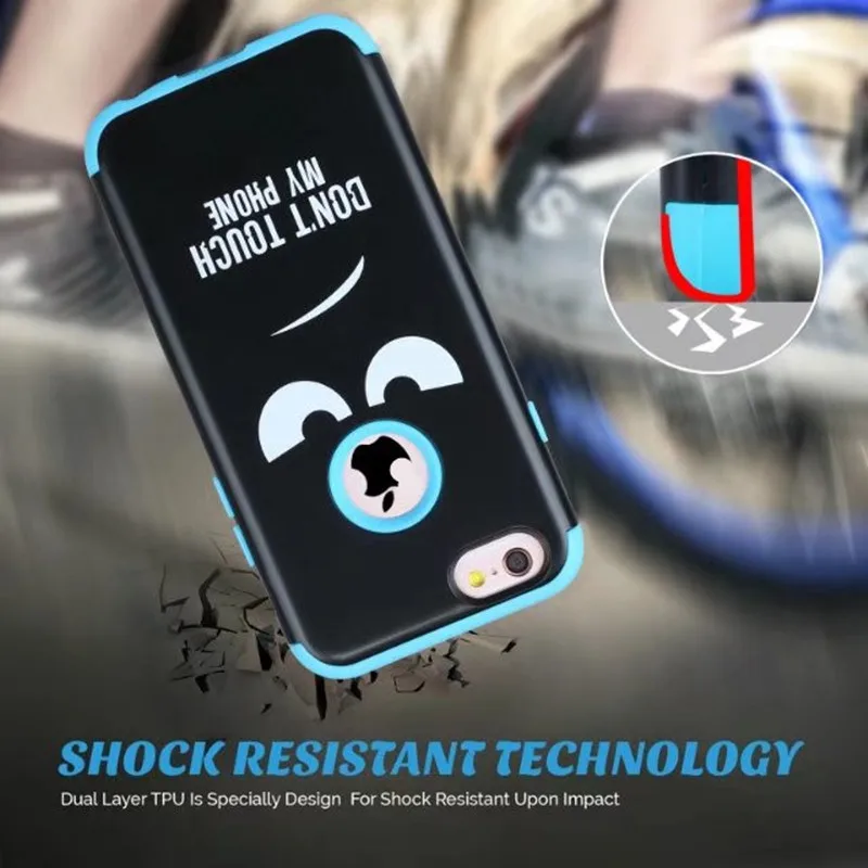 Tokulo тяжелых защита телефона чехол для iPhone X SE 5S 6 S 7 8 плюс unbreak анти стук сбоям