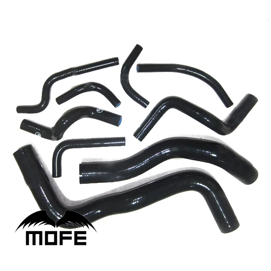 MOFE 9 шт силиконовый нагреватель охлаждающей жидкости шланг комплект для Mitsubishi
