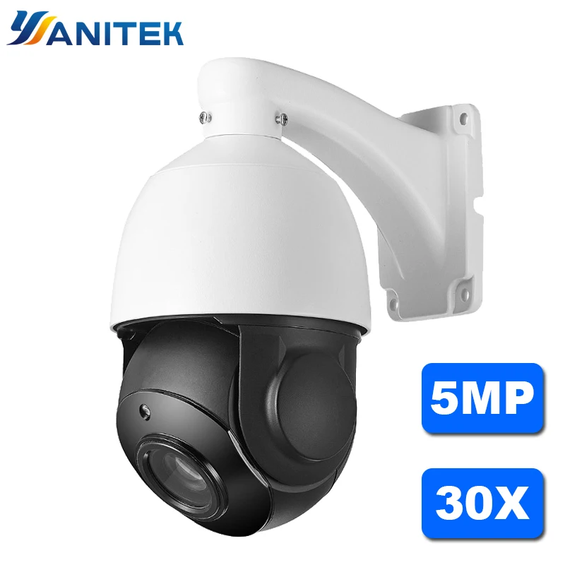 

1080P 4MP 5MP PTZ IP Camera Outdoor Onvif 30X ZOOM Waterproof Mini Speed Dome Camera 2MP H.264 IR 50M P2P CCTV Security Camera