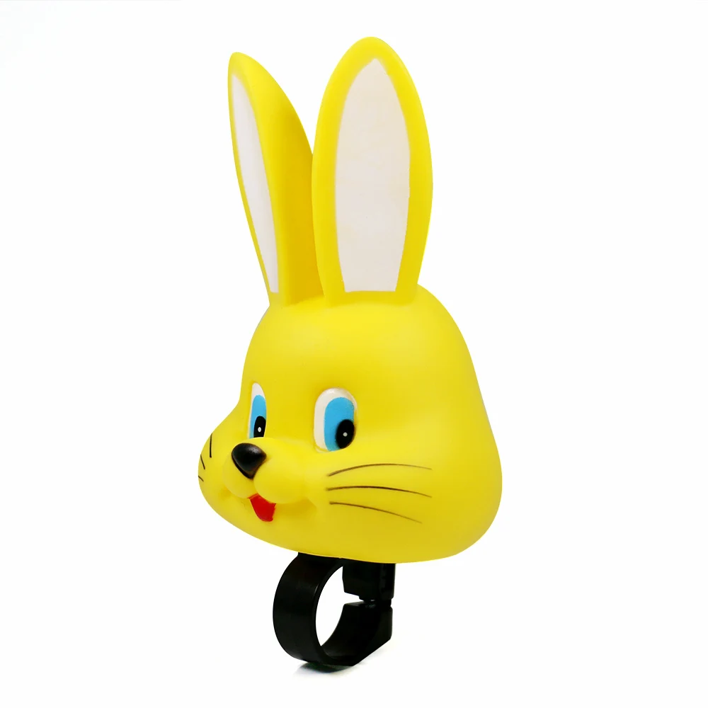 Rabbit Dr велосипед Милая мультяшная собачка голова велосипедный Звонок велосипед Сжатие воздуха динамик сигнализации Велоспорт Руль колокольчик детский велосипед аксессуар - Цвет: Rabbit