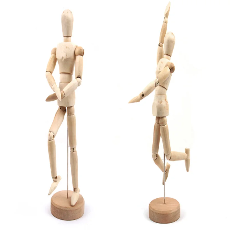 

Wooden Man 12 inch Original Design Wooden Puppet
