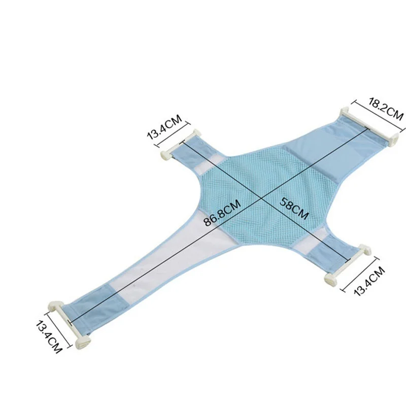 Сетка для купания новорожденных Регулируемая сетка в ванной детской