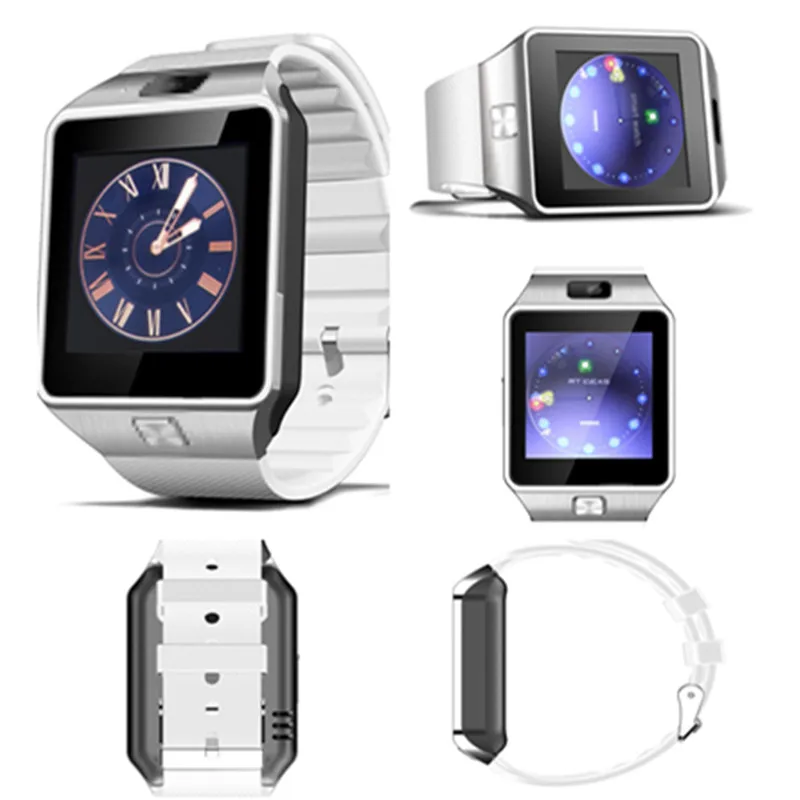 Синий чем Горячая Смарт часы DZ09 SIM/TF для Android Камеры iOS Bluetooth наручные SmartWatch телефон