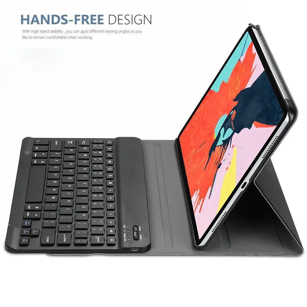 Для Apple iPad Pro 11 2018 чехол с клавиатурой Bluetooth подставка для клавиатуры умный funda