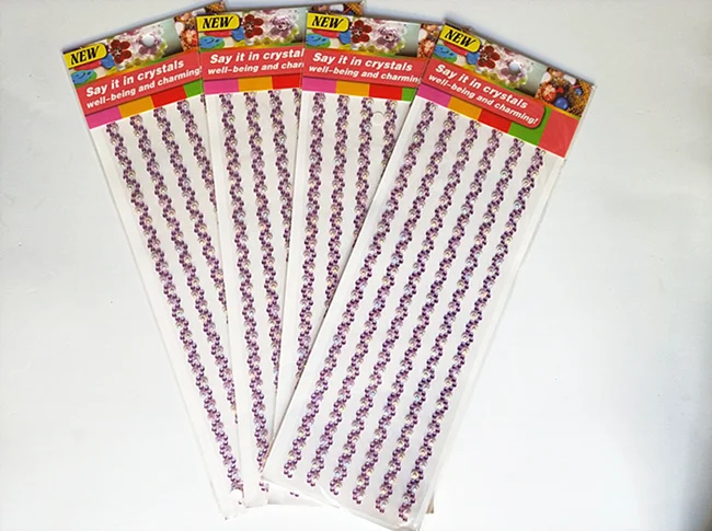 Purple Bracelets Happyxuan 4 листа кристаллы алмазы Сделай Сам наклейки браслеты с бабочками дети ремесло материалы для скрапбукинга Стразы клейкие полосы - Цвет: Purple Bracelets