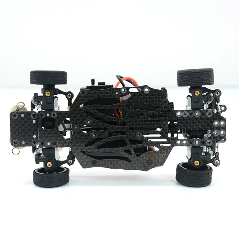 RC 1/28 scale mini-Q Q9 racing drift on-road car miniQ 2 4G ARR RTR карбоновое волокно шасси щеткой