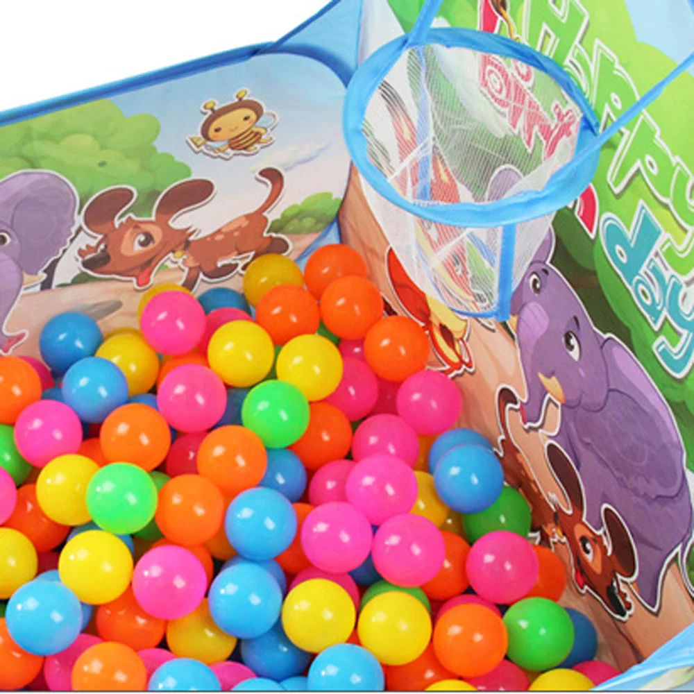 Красочный детский домик в горошек Складной Игровой тент Детская игровая палатка