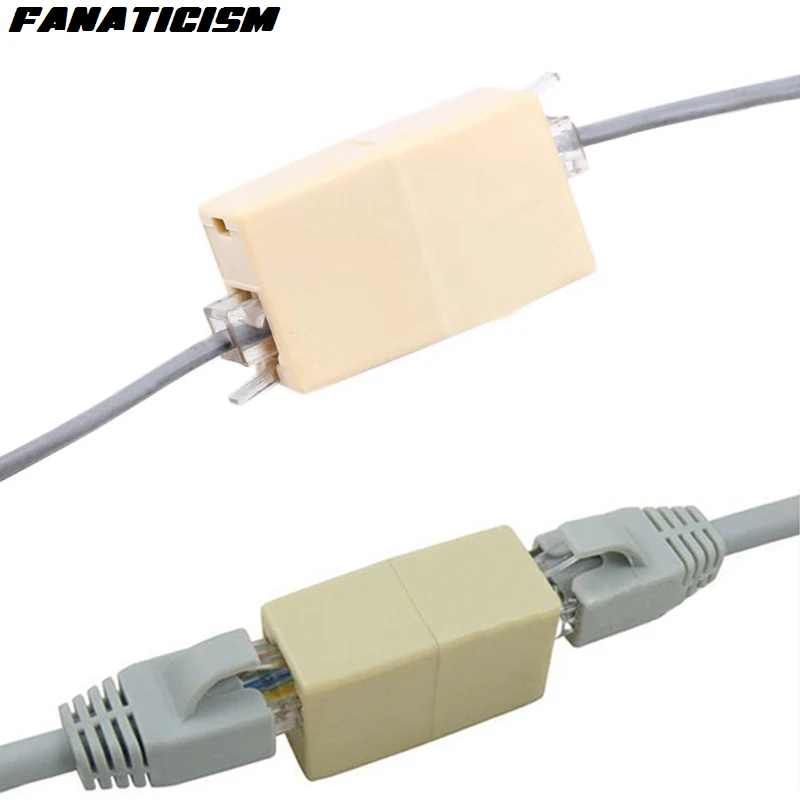 

500 шт. 6P4C 6P2C RJ11 телефонный кабель удлинитель адаптер 8P8C RJ-45 CAT5 Newtwork Ethernet Lan кабель соединитель соединителя
