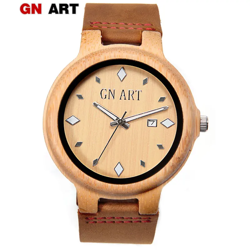 Цифровые часы с ремешком из натуральной кожи|watch with|watch woodwatch digital |
