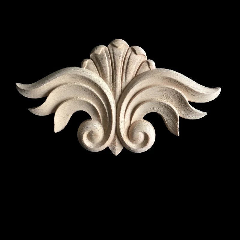 Античная декоративная деревянная аппликация декор для мебели дверь шкафа