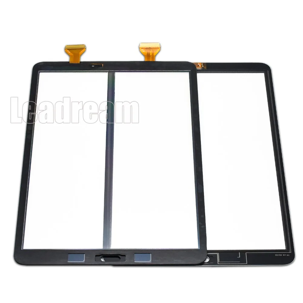 

20pcs/lot DHL Original For Samsung Galaxy Tab A 10.1 T580 T585 Touch Screen Digitizer Sensor Glass Replacement with Adhesive