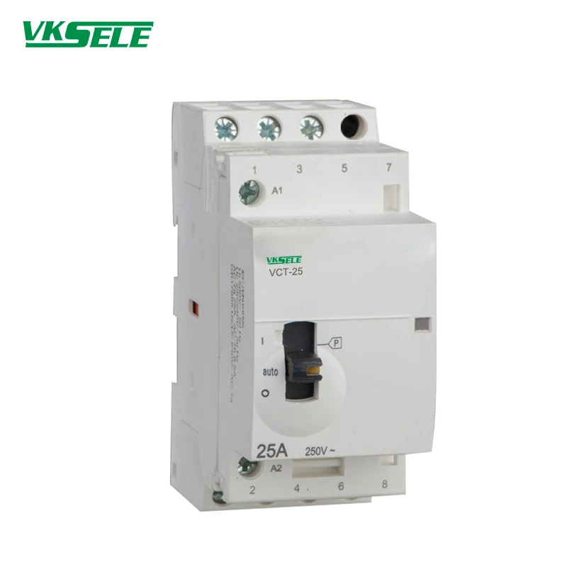 Фабричный 25 amp 4NO 4NC производитель бытовой контактор BCH8 VCT 24V 220V AC contact Cor|Замыкатели|