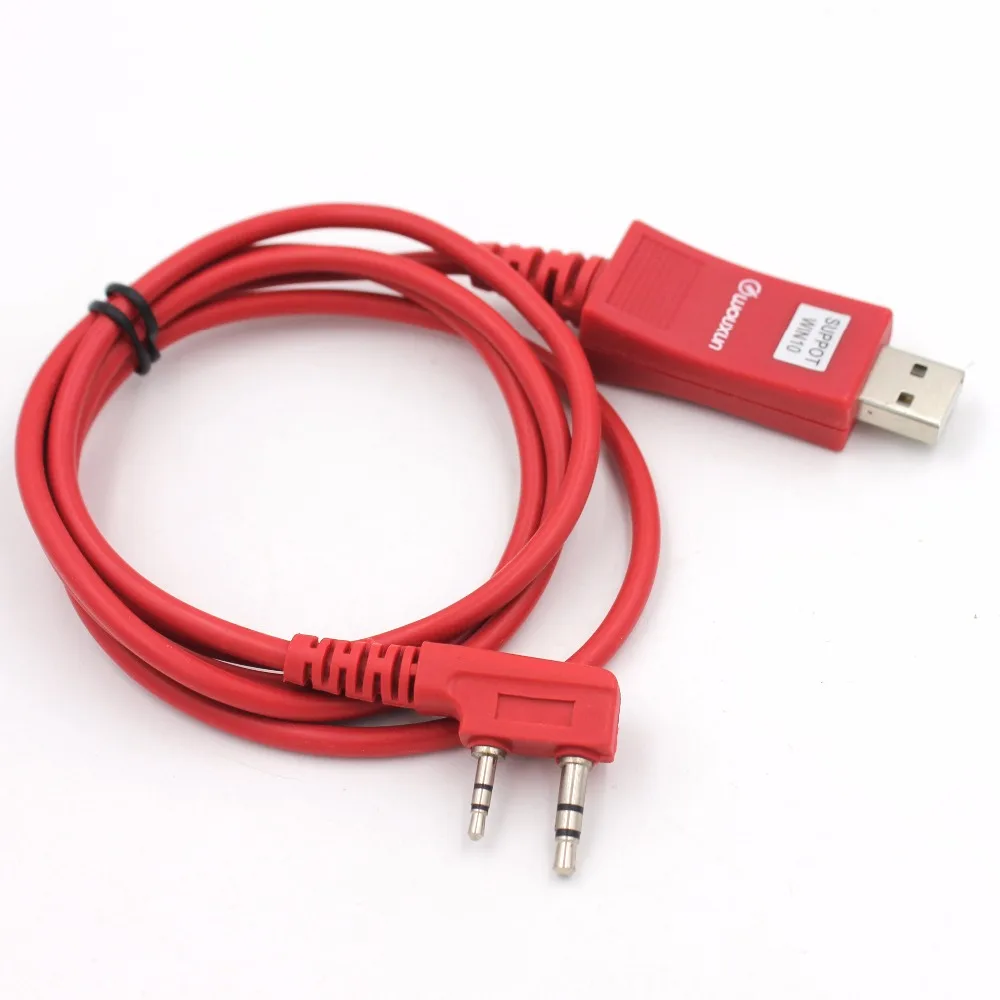 Оригинальный USB кабель WOUXUN для программирования поддержка Win10 Win8 Win7 портативной