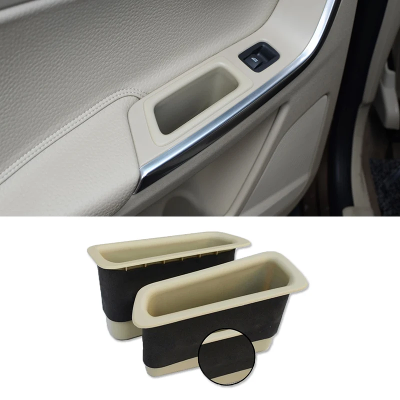 2 шт. черные/бежевые передние и задние дверные ручки для 2014-2017 Volvo XC60 | Автомобили