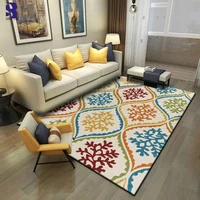 sunnyrain 1 piece bedroom rugs short plush area rug for living room slipping resistance kitchen rug