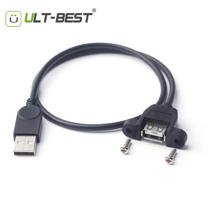 Ульт Лучший USB 2 0 Удлинительный кабель 50 см папа к женскому M/F УДЛИНИТЕЛЬ