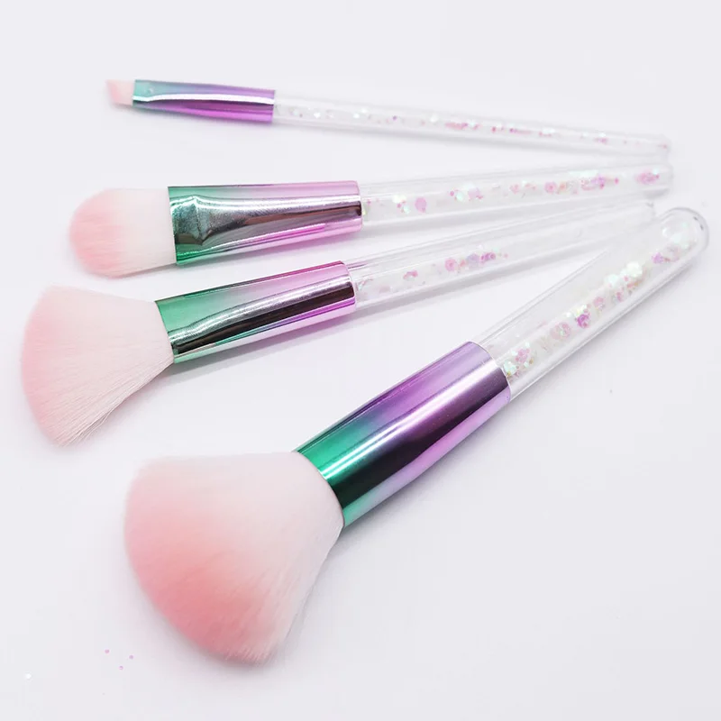 4 шт. кисти для макияжа с кристаллами|Аппликатор теней век| |