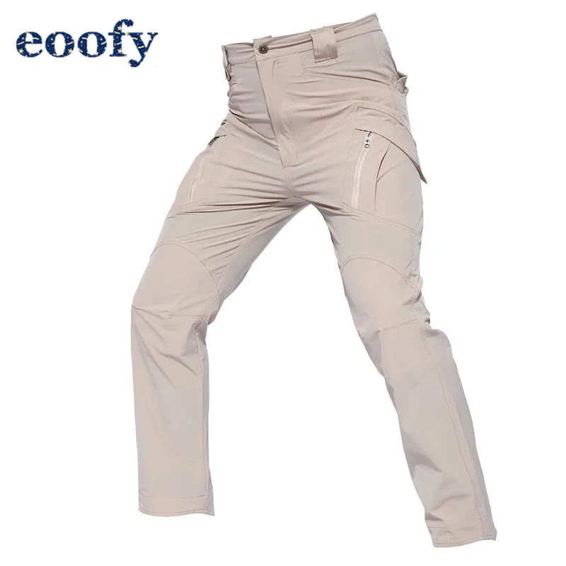 Мужские тактические брюки IX9 с несколькими карманами брюки-карго в военном стиле