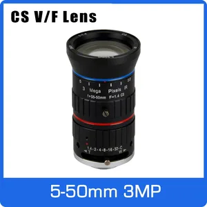 Image for 3Megapixel Varifocal CCTV Lens 5-50mm CS Mount Lon 