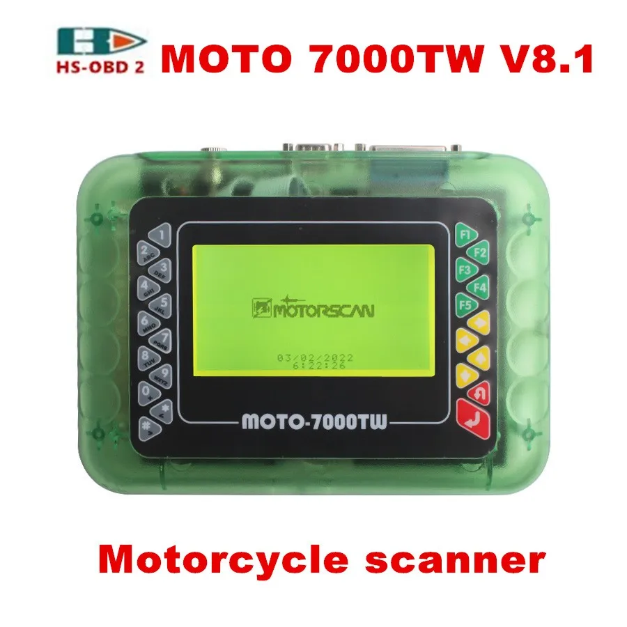 2019 новейший диагностический инструмент для мотоцикла MOTO 7000TW V8.1 универсальный с