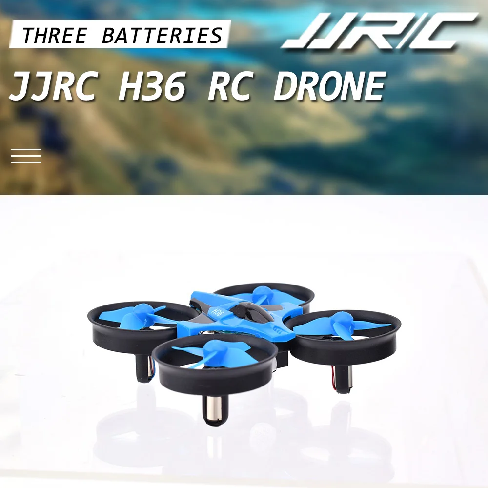 JJRC H36 2 4 GHz CH 6-осевой гироскоп 3D Flips портативный мини Дрон RC Квадрокоптер
