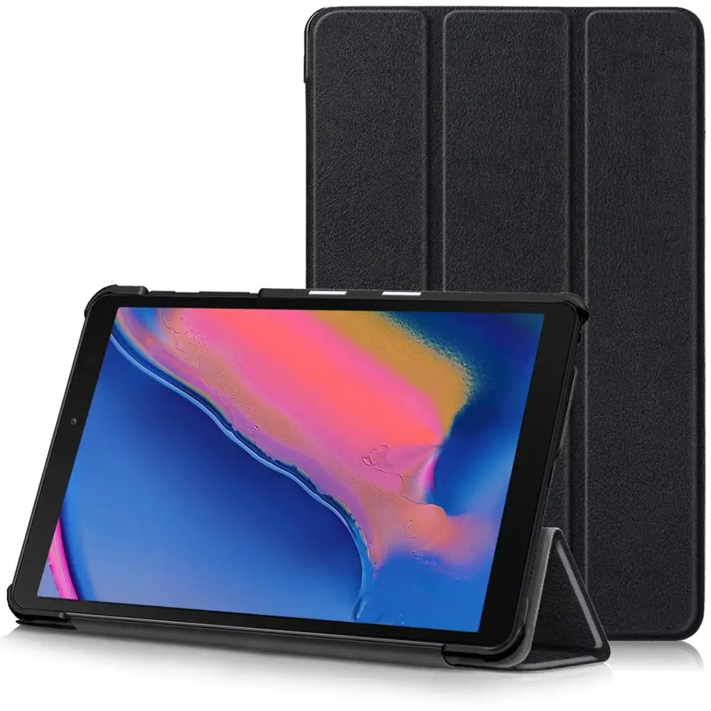 Чехол для планшета Samsung Galaxy Tab A 8 0 2019 S-Pen P200 Обложка блестящая подставка P205 умный