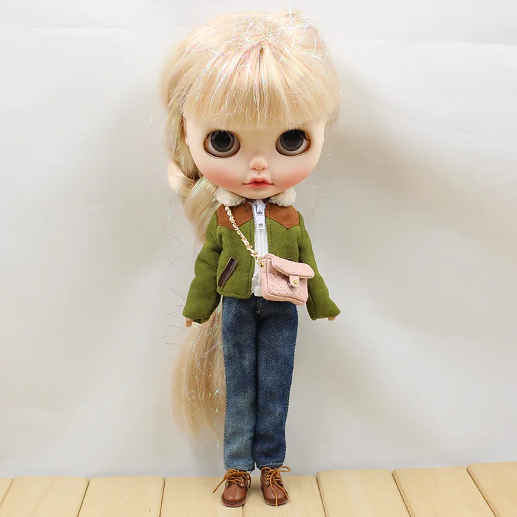 DBS Blyth icy 1/6 одежда куклы куртка с хлопковой подкладкой включая брюки подходит licca
