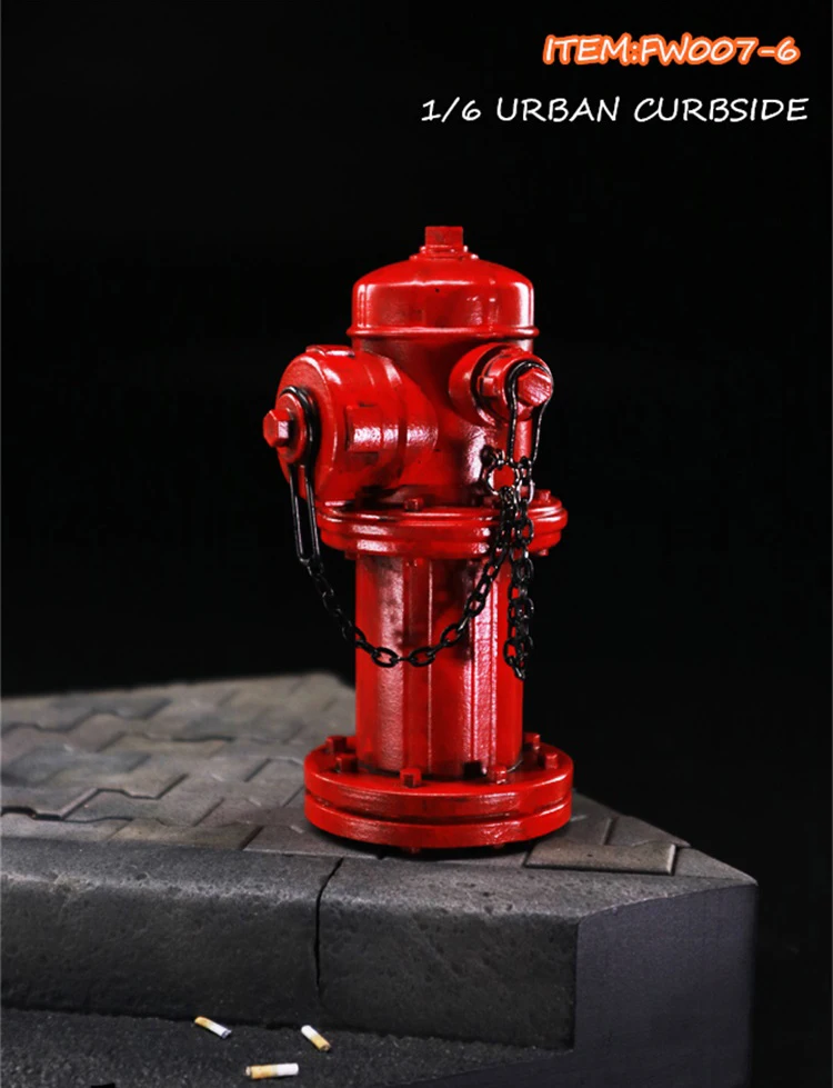 1/6 1/12 FW007 Desperado URBAN CURBSIDE сцена аксессуар серии пожарный гидрант сумка для покупок аксессуары для 12 ''фигурка