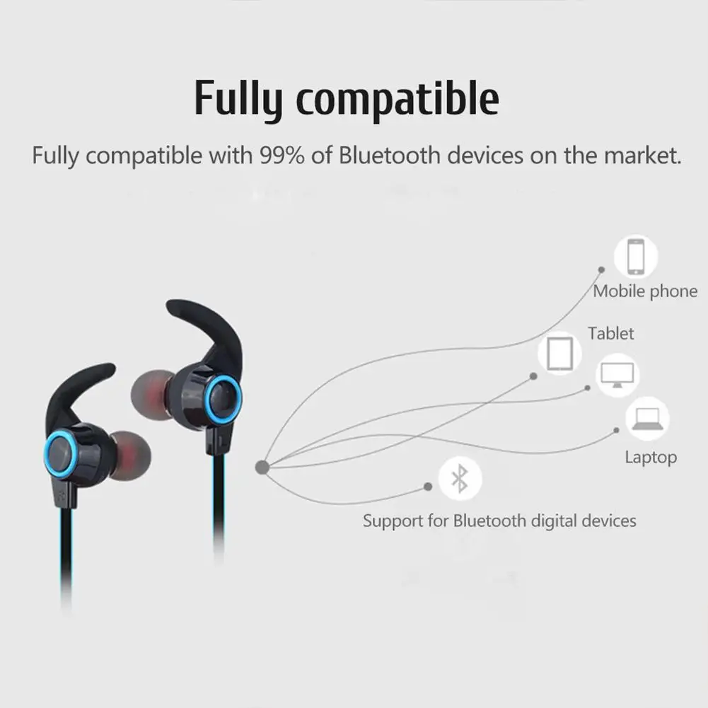 Cujmh AMW 810 спортивные Bluetooth наушники Беспроводной V4.1 гарнитура стерео бас с