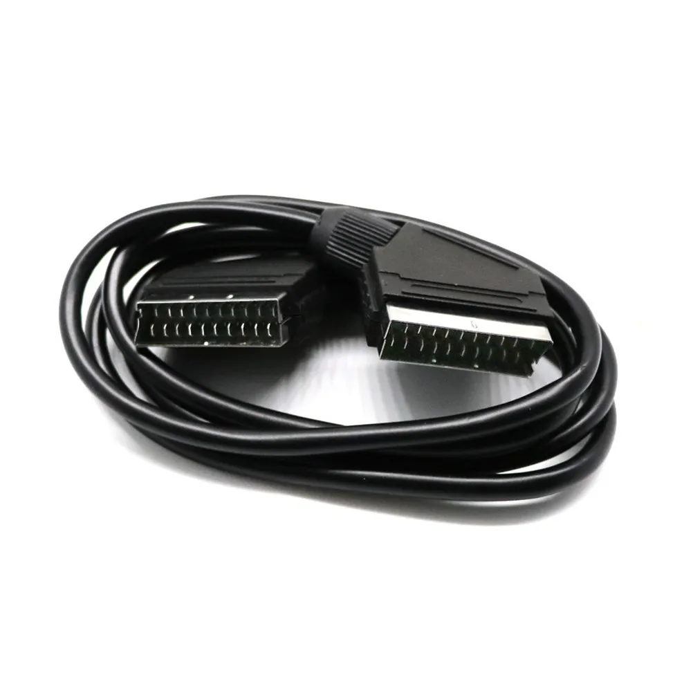 Прямая поставка надежный кабель Scart to длиной 1 5 м 21 штырь подключенный Saorview SKY Freesat