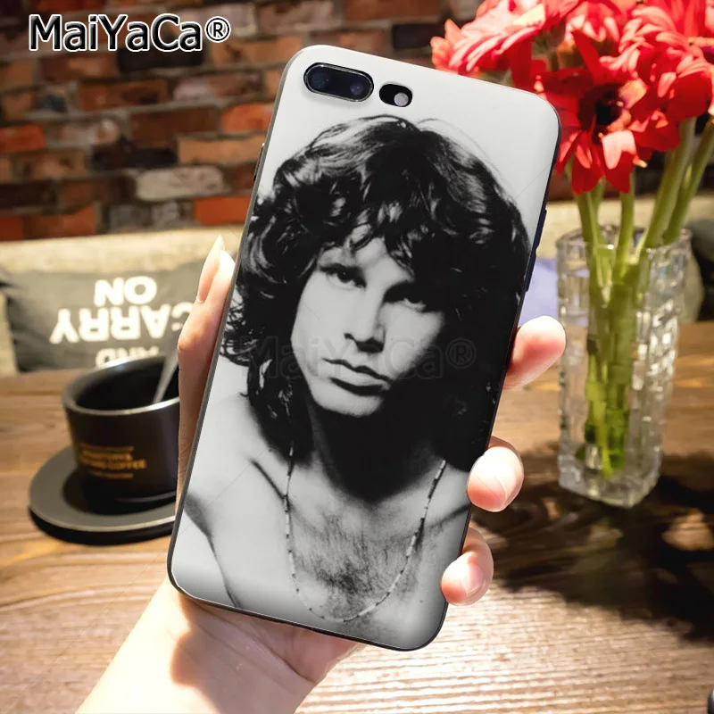 MaiYaCa the Door jim morrison Luxury High end phone Accessories Case for iPhone 7plus 8 6 6S Plus X 5S 11 12pro SE shell|Бамперы| |