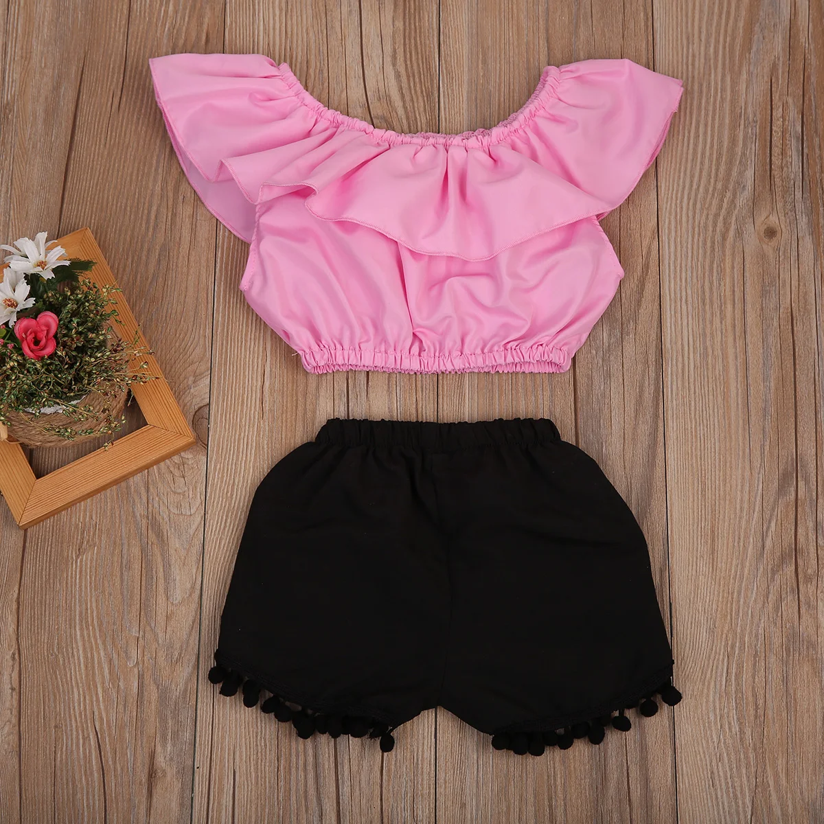 Комплект одежды для маленьких девочек Модный пуловер коллекция 2017 года