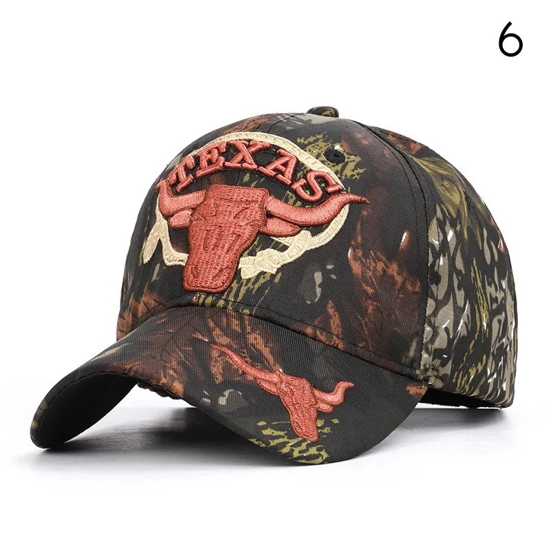 Мужская кепка s и головные уборы камуфляжная бейсболка с вышивкой s Womne Snapback Хип-Хоп Уличная Кепка Дальнобойщика шляпа папы костяная BQM-CZX31 - Цвет: 6