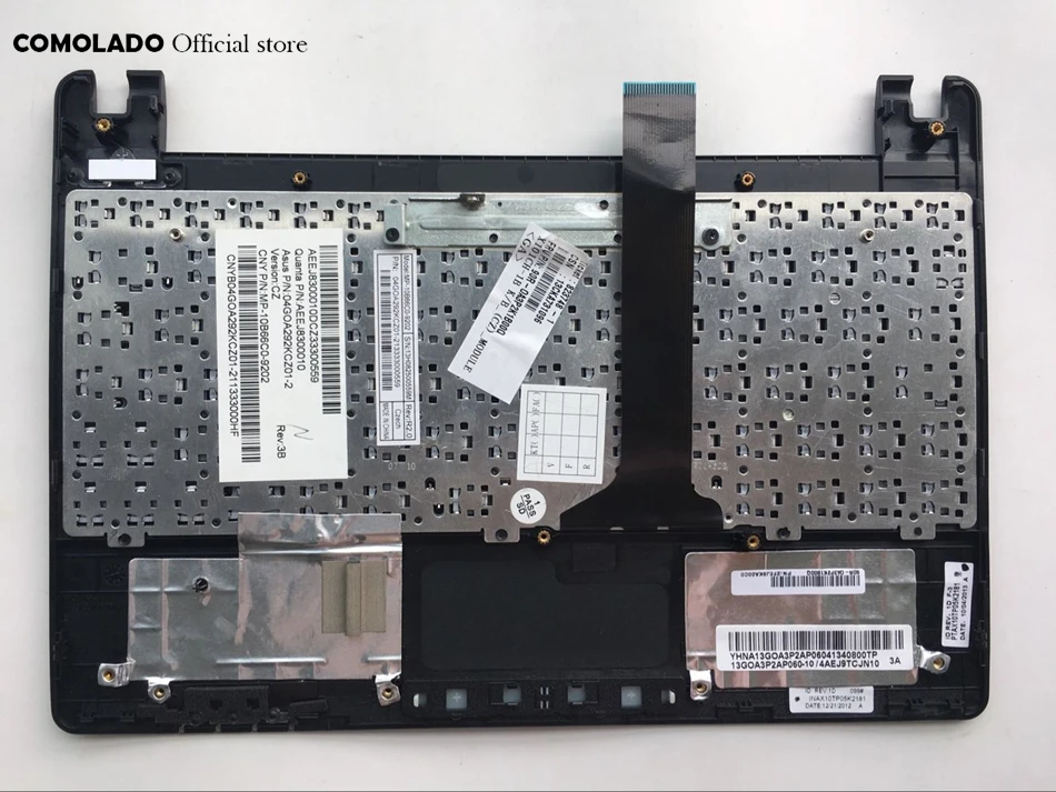 CZ Чешская клавиатура с C оболочкой для ASUS Eee PC X101H X101CH X101 черно-белая Раскладка |