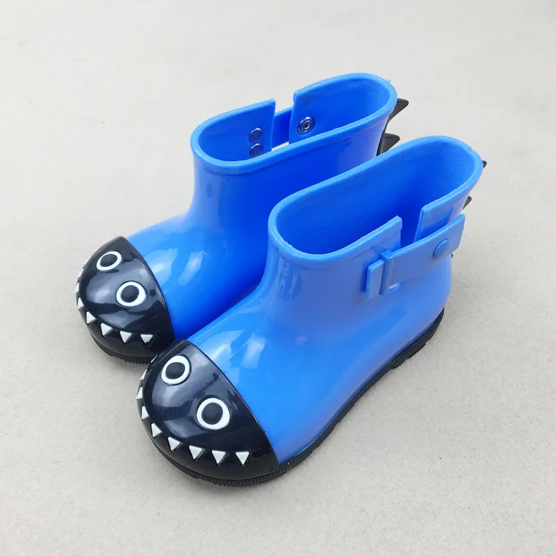 Mini Melissa Kids/непромокаемые сапоги для малышей водонепроницаемые резиновые дождя