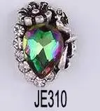 JE310 10 шт./лот, новинка, сплав, ногти, шарм, Ретро стиль, Корея, кристаллы, бриллианты, СТРАЗА под камень, для украшения ногтей, украшения для ногтей, 3D Стразы - Цвет: JE310