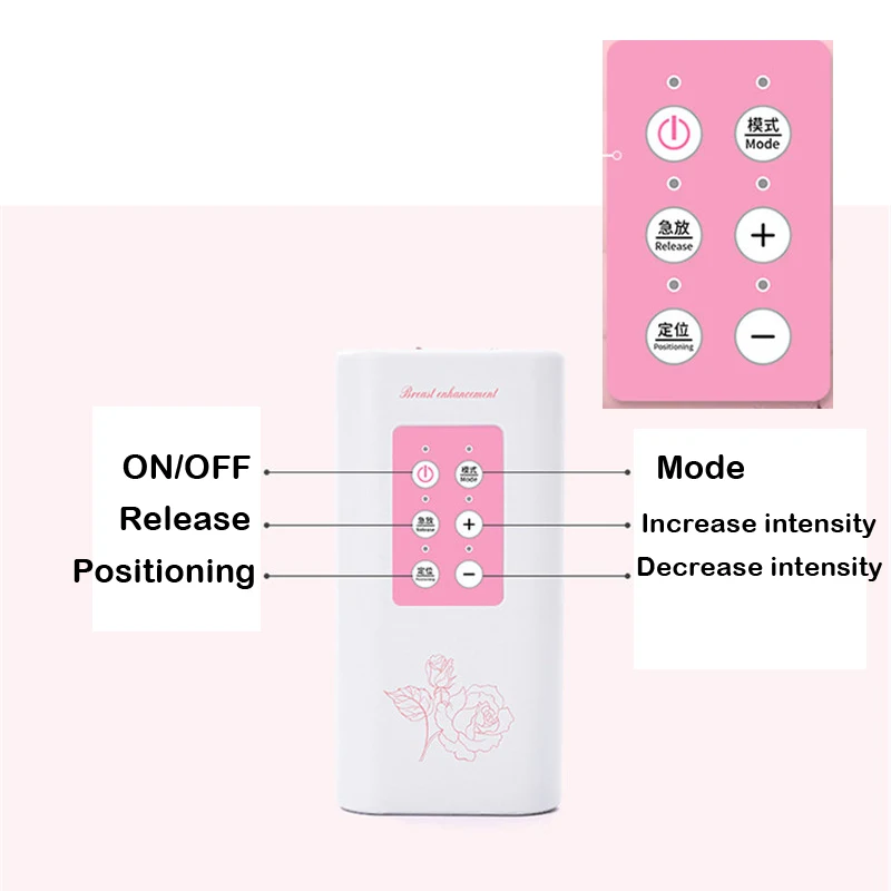 

Portable Electric Breast Massager Breast & Buttocks Enhancement Pump Breast Lifting Vacuum Suction Cups Cupping Therapy Device