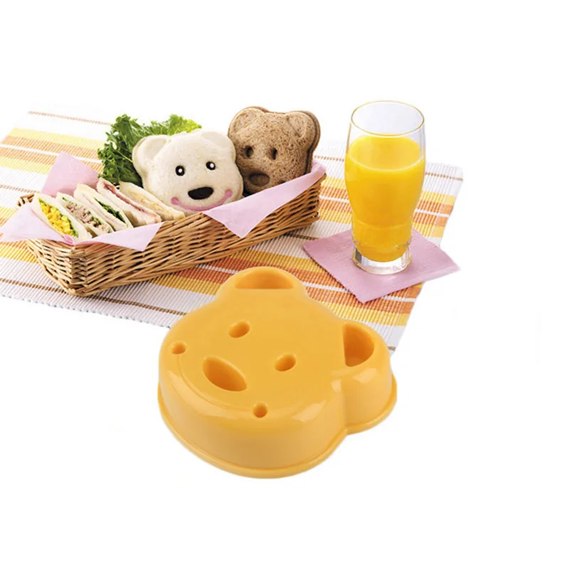 Высокое качество форма маленького медведя сэндвич хлеб печенье тисненое