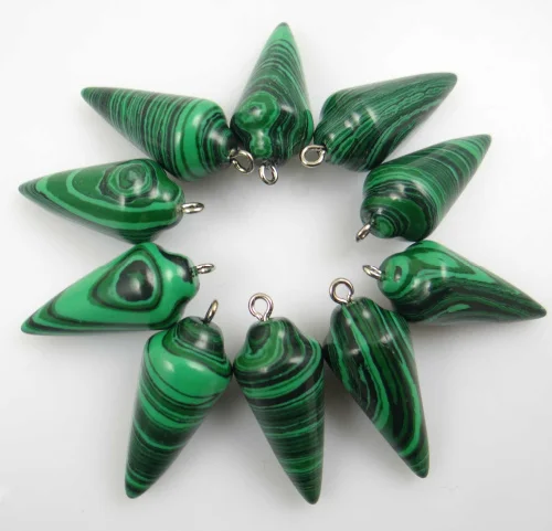 

10 шт., бирюзовые подвески «тигровый глаз»