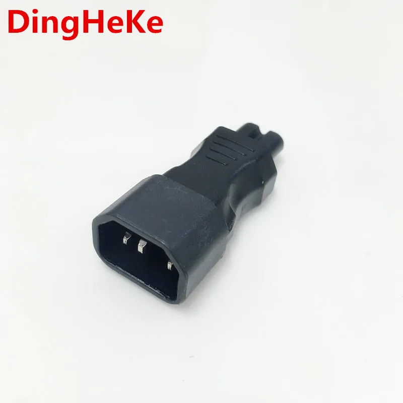 Стандартный литой Универсальный адаптер питания IEC 320 C14 к C7 переходник