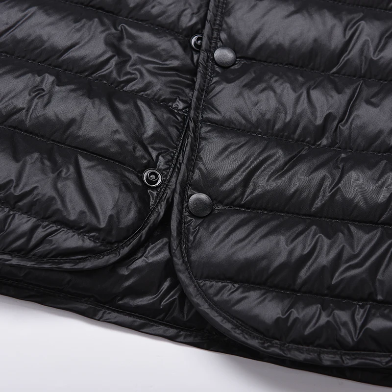 

Men Casual Sleeveless Jacket 2020 New Brand Winter Ultralight 90% White Duck Down Vest Male Loose Warm Portable Waistcoat Vest