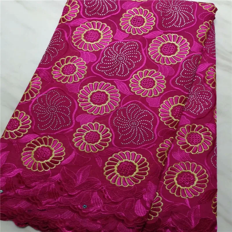 New Design Swiss Voile Cotton Lace Fabric 2019 Latest In Switzerland High Quality African For Dress | Дом и сад