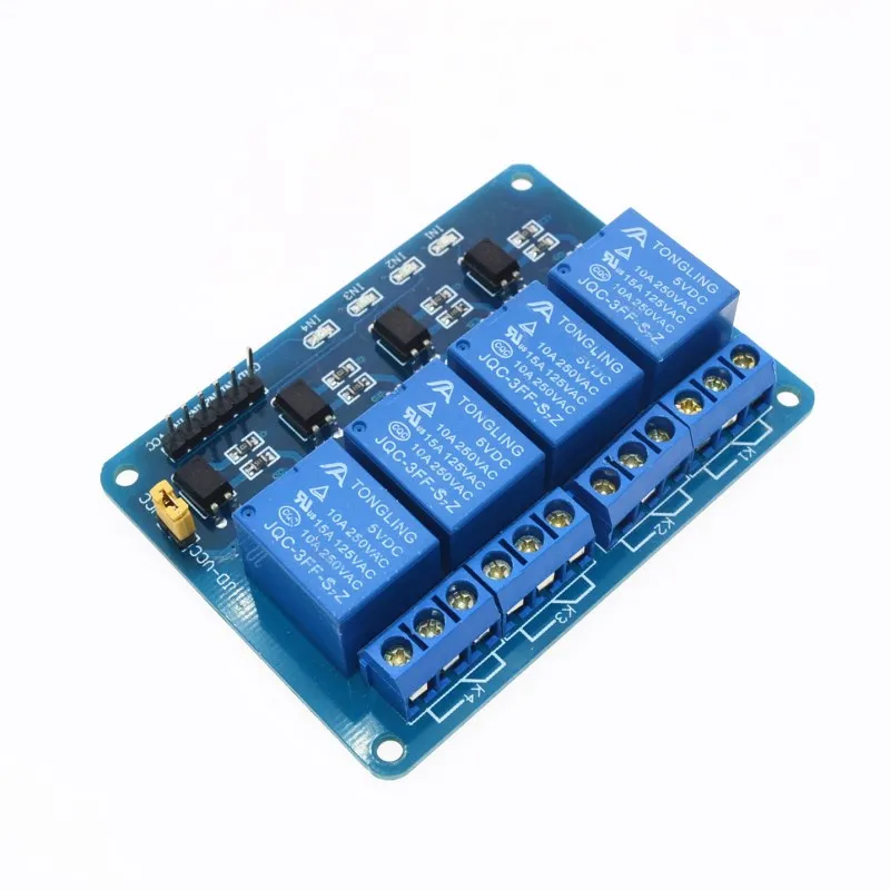 4 Канальный Релейный Модуль 5 в щит для Arduino ARM PIC AVR DSP Electronic канала Relay.4 road В
