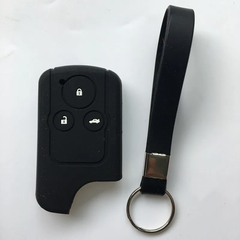 Силиконовый чехол-накладка чехол + брелок для автомобильного пульта