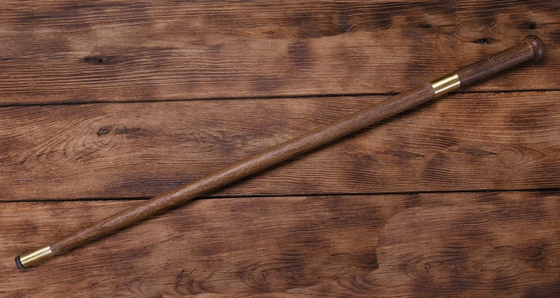 Old man's cane, crutches, 93 cm long, wood material, folding steel blade, good gifts for the elderly