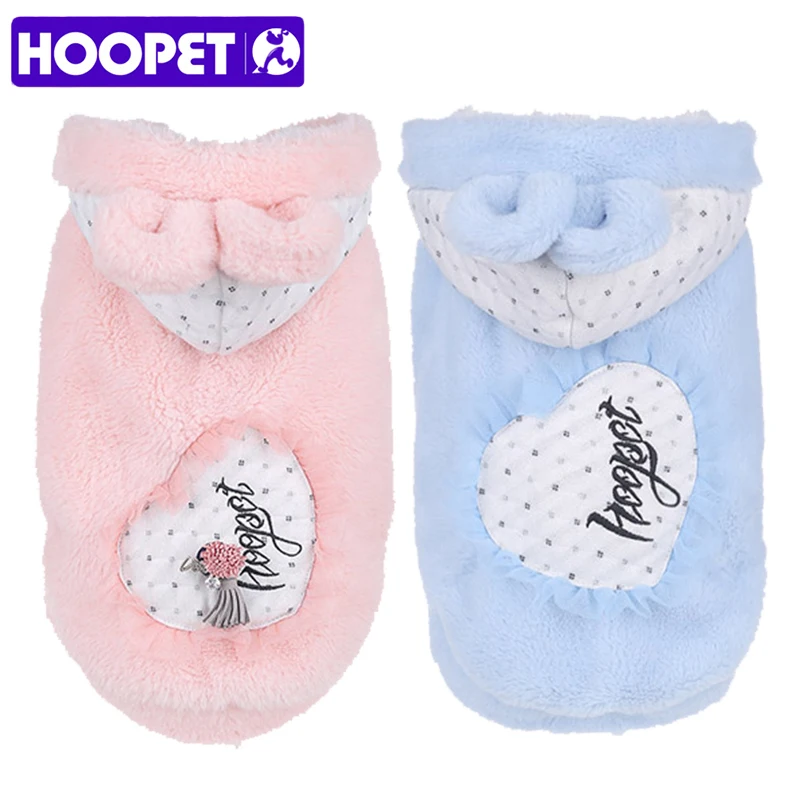 HOOPET Одежда для собак осень/зима Одежда для кошек Samll собака Чихуахуа бульдог пальто кошка теплый костюм