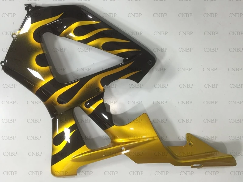 CBR 929RR 2000 - 2001 Пластиковые обтекатели CBR900 929 00 01 кузов CBR929RR Черная желтая рамка