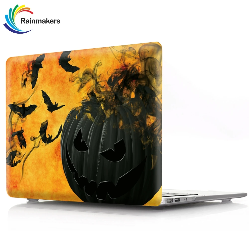 Хэллоуин серии чехол для ноутбука Macbook Air Pro retina 11 12 13 15 дюймов черный Apple рукав 6