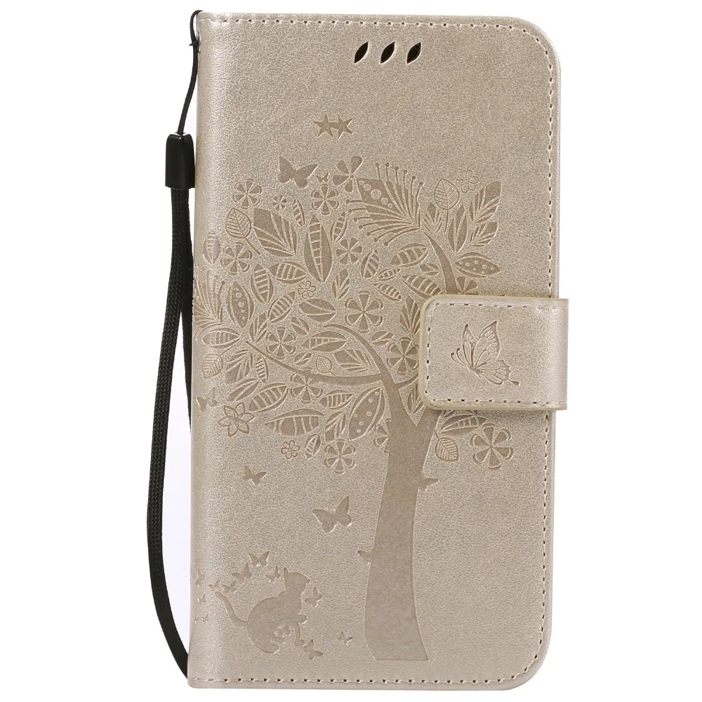 Модный кожаный чехол God Tree 5.0For Samsung Galaxy J3 2016 для j310 J320|case for samsung galaxy|case samsungleather case |