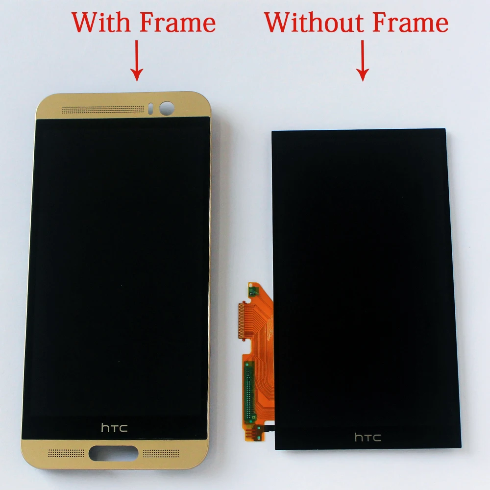 Original LCD Display For HTC ONE M9 Plus touch screen Digitizer Sensor Assembly 5.2 inch 2560*1440 M9+ M9pw Frame Free Tools | Мобильные